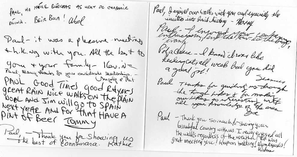 Thank you card from Grassroutes group Thank you card from Grassroutes group