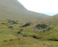 Booley village on Achill Head