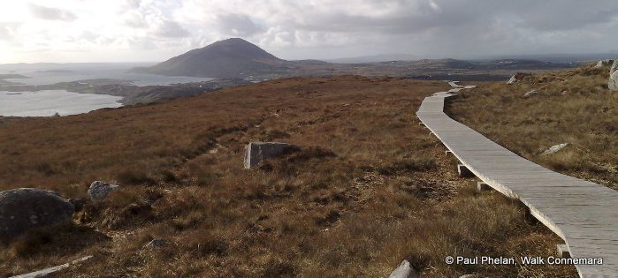 View from the Diamond Hill trail with Tully Mountain in the distance