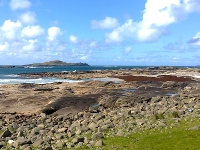 View of Cruach Island from Omey