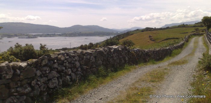 The Seanbothar between Cornamona and Clonbur