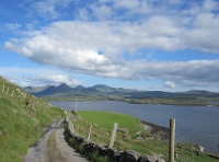 The Coastal Road at the start of the Tully Mountain Climb